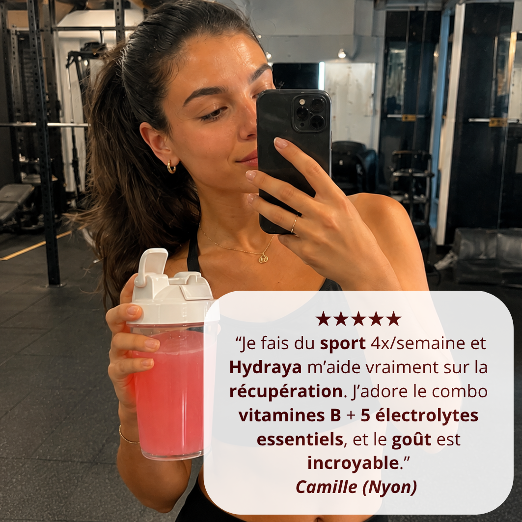 Électrolytes en poudre + Vitamines B